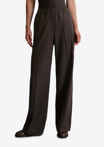 ruda Marc O'Polo Plačios klešnės Kelnės su kantu: priekis