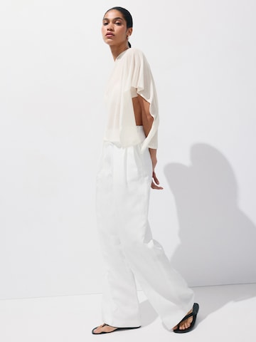 MANGO Cape 'ARGON' in White