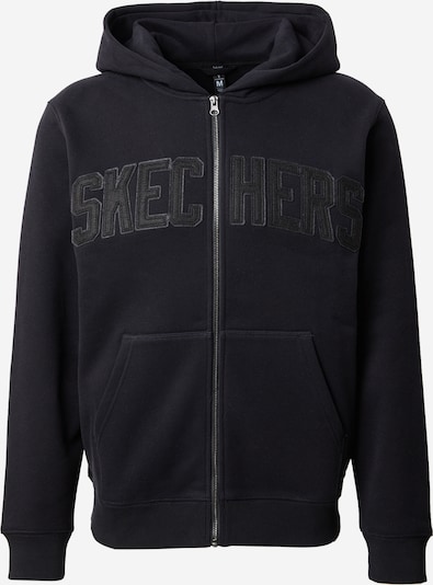 Sportinis džemperis iš SKECHERS, spalva – juoda, Prekių apžvalga