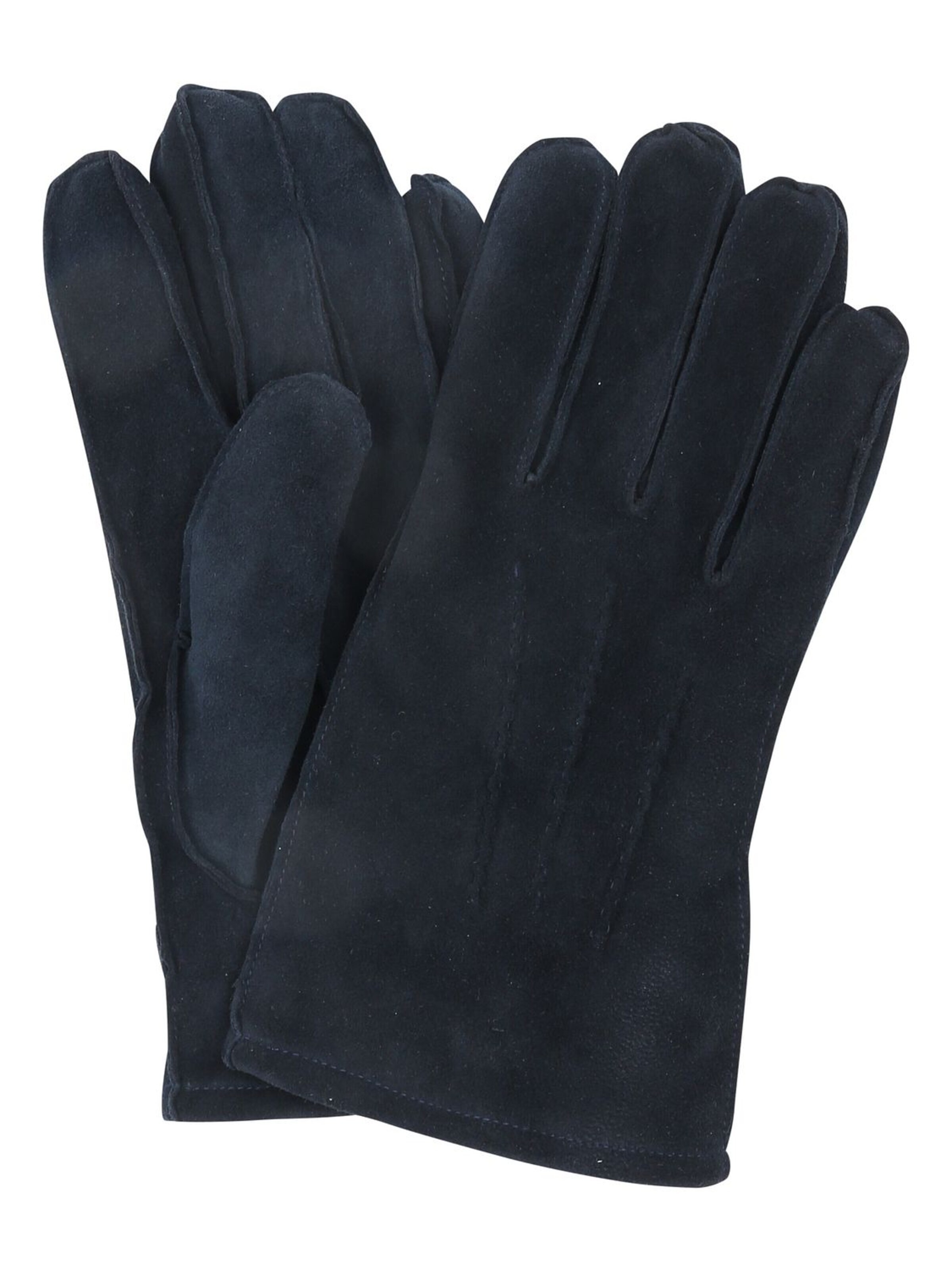 Suitable Full Finger Gloves in Blue: front