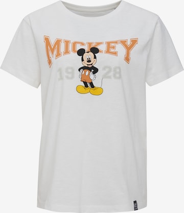 Recovered Shirt 'Mickey Mouse' in Beige: voorkant