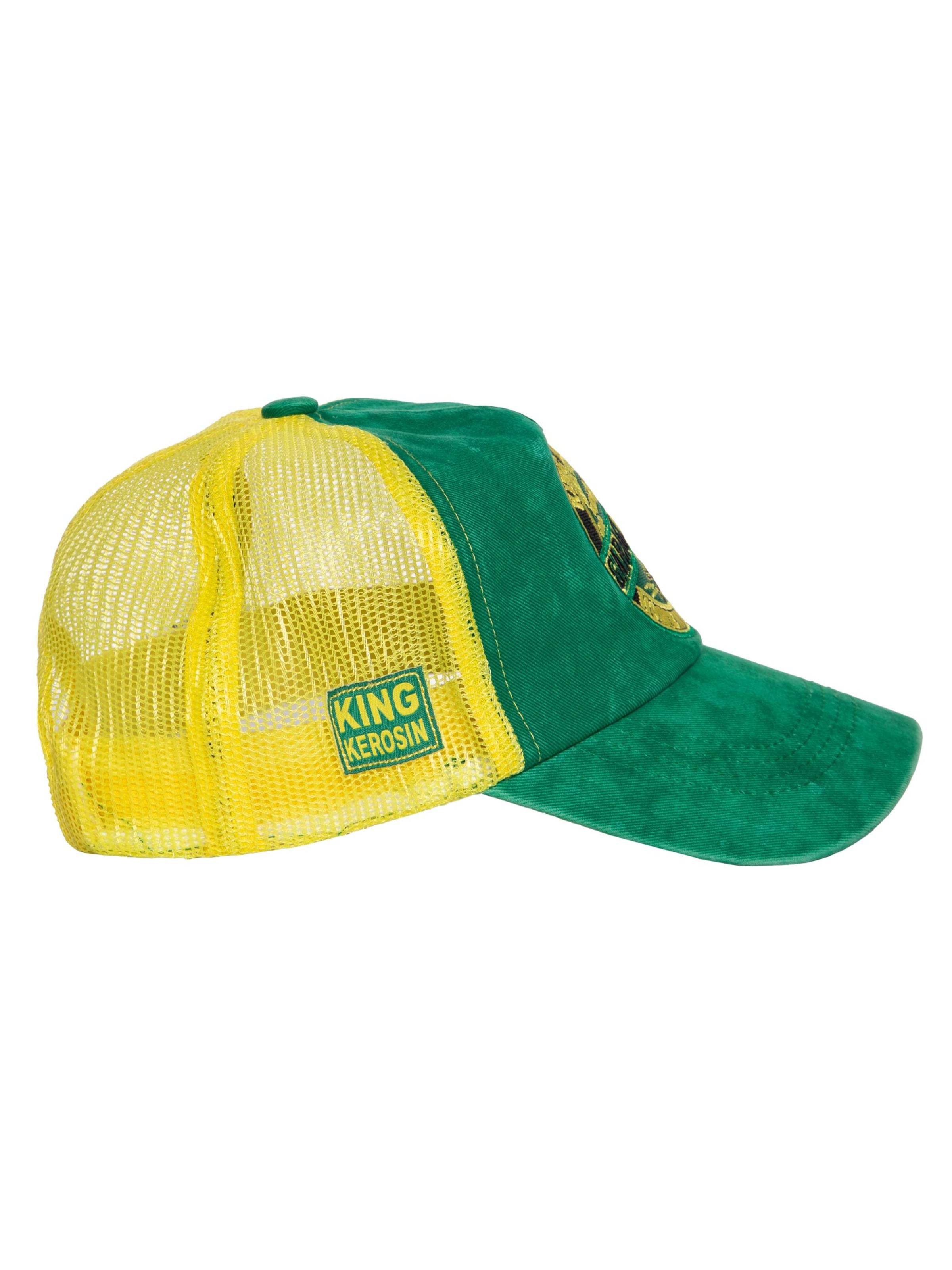 King Kerosin Cap 'Garage Built' in Green