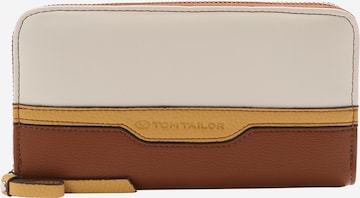 TOM TAILOR Wallet 'Jule' in Brown: front