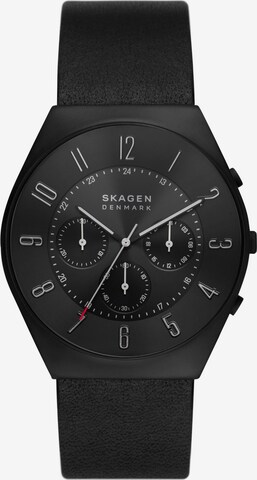 SKAGEN Uhr in Schwarz: predná strana