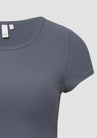 QS T-Shirt in Grau