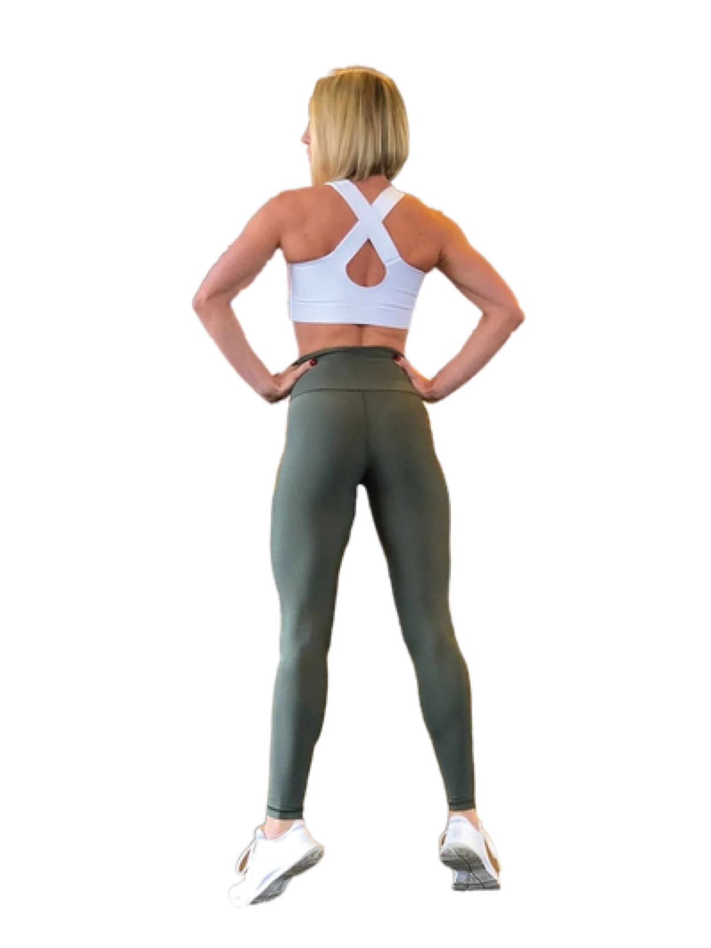 Lismina Slimfit Leggings‌‌‌‌‌‌‌‌ in Grün