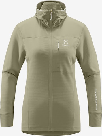 Haglöfs Athletic Zip-Up Hoodie 'L.I.M Mid Multi' in Green: front