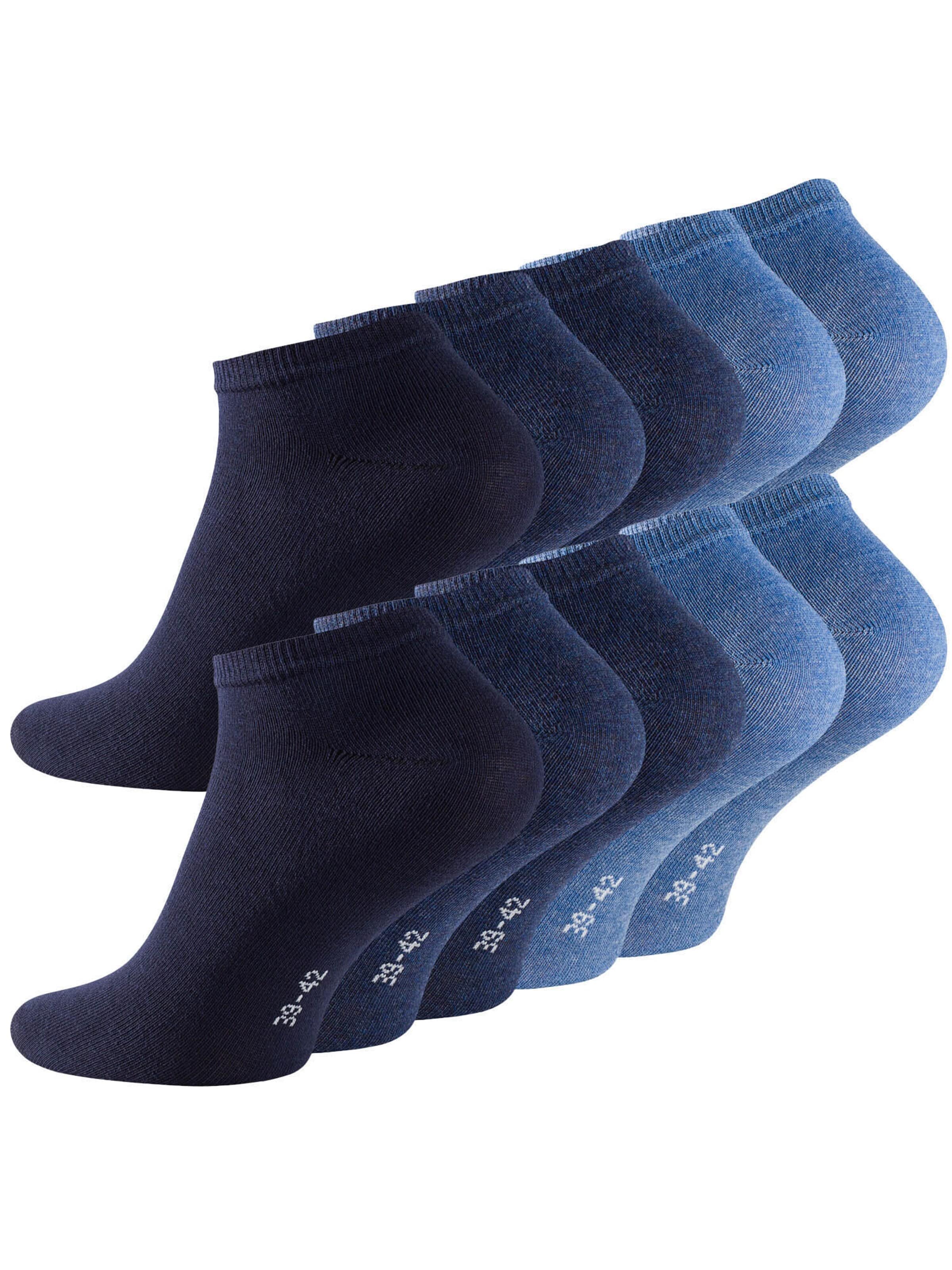 Reslad Socks 'RS6133' in Blue: front