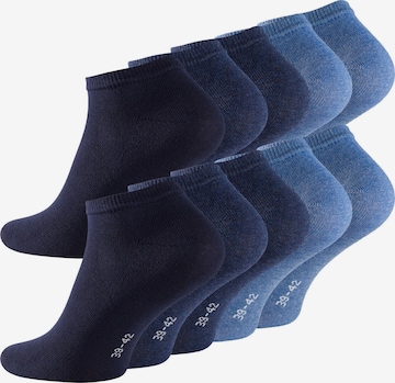 Reslad Socks 'RS6133' in Blue: front