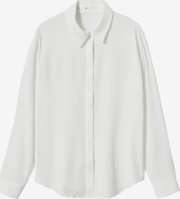 MANGO Blouse in White: front