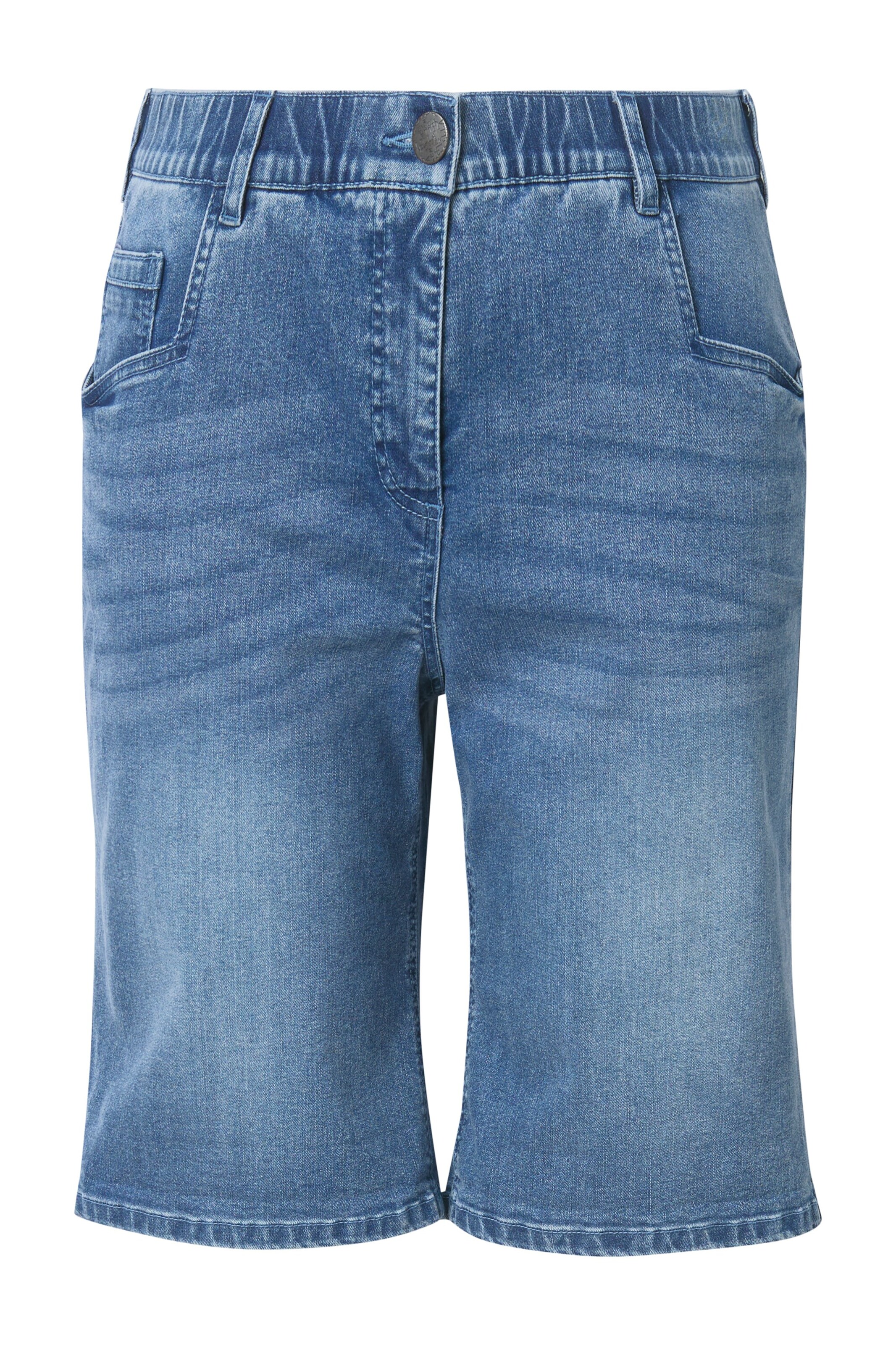 Ulla Popken Jeans in Blau: Vorderseite