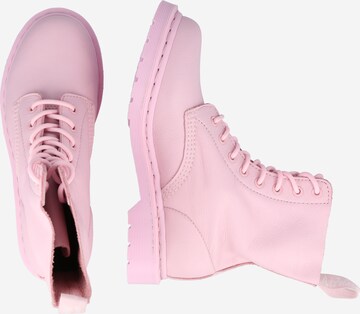 Dr. Martens Schnürstiefelette in Pink