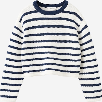 MANGO KIDS Neulepaita 'ADELE' koossa 116 värissä laivastonsininen / valkoinen, Tuotenäkymä
