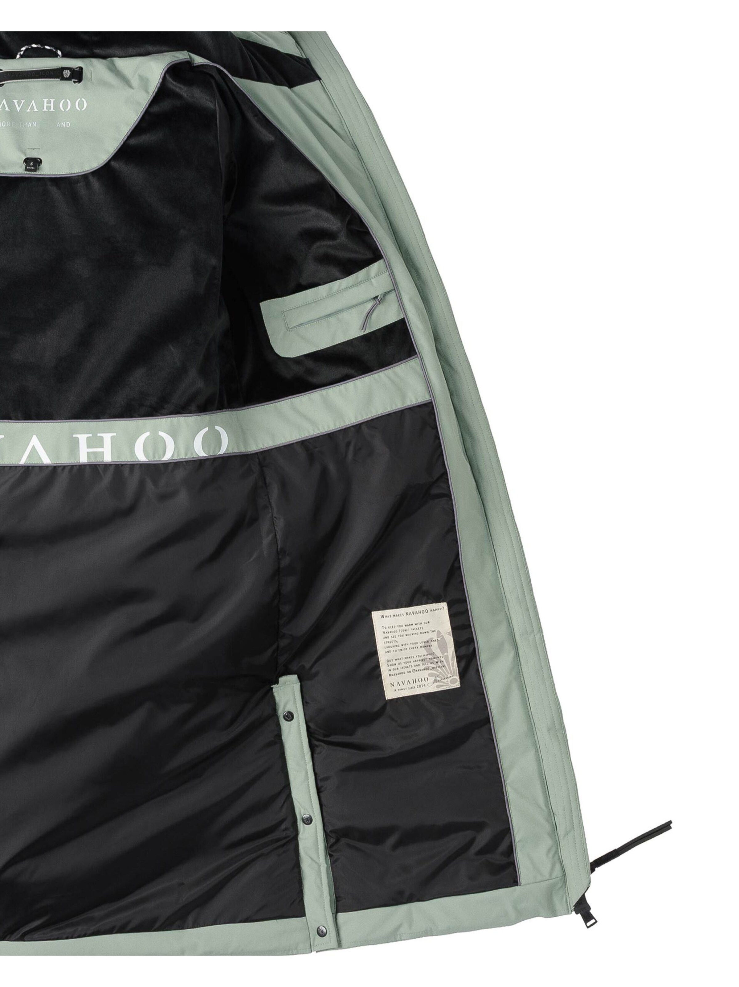 NAVAHOO Winter coat in Green