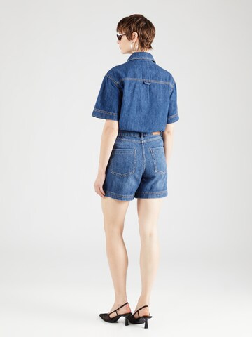 FRENCH CONNECTION Regular Shorts 'FINLEY' in Blau
