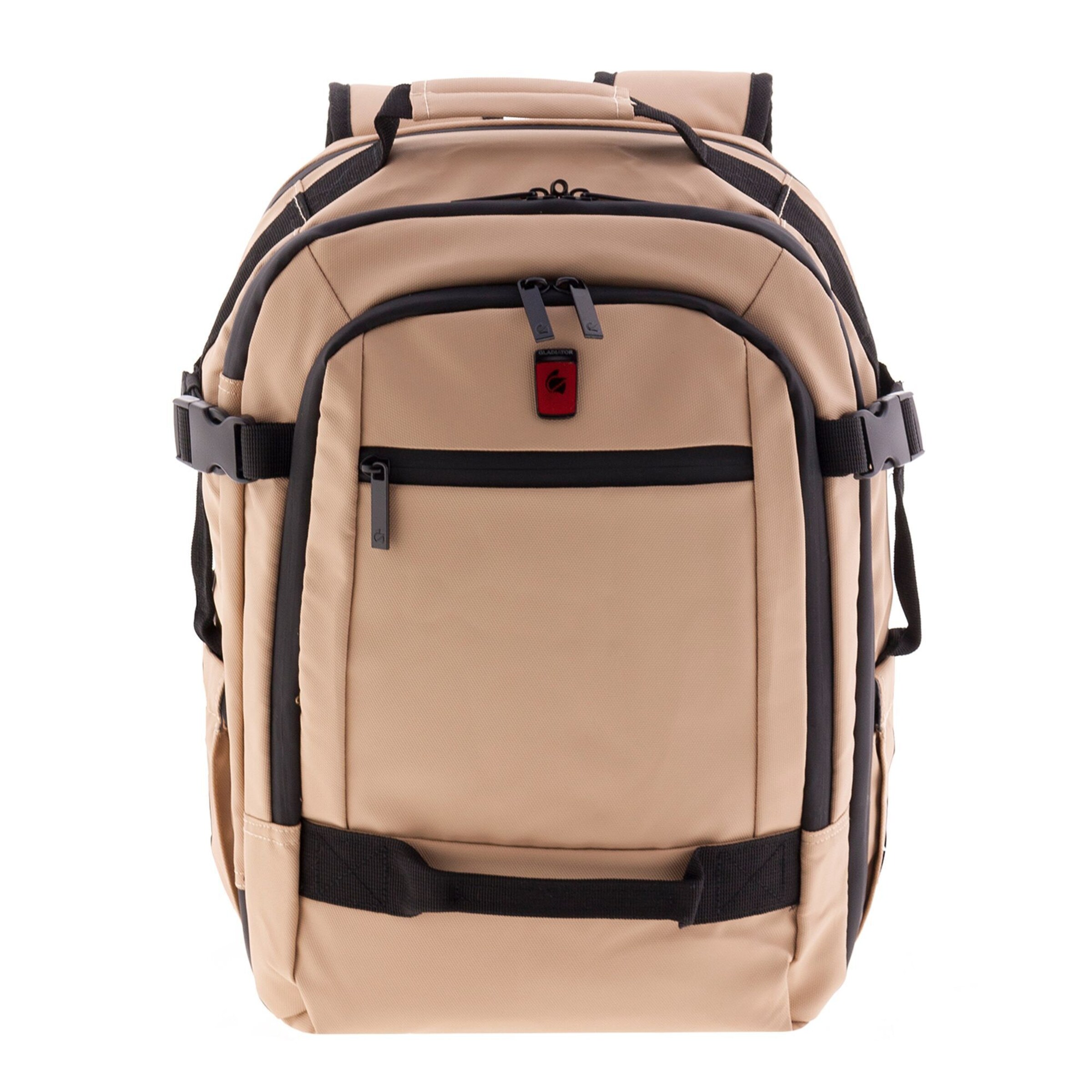 Gladiator Rucksack in Beige: Vorderseite