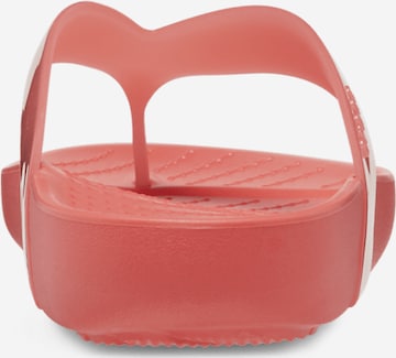 Crocs Zehentrenner in Rot