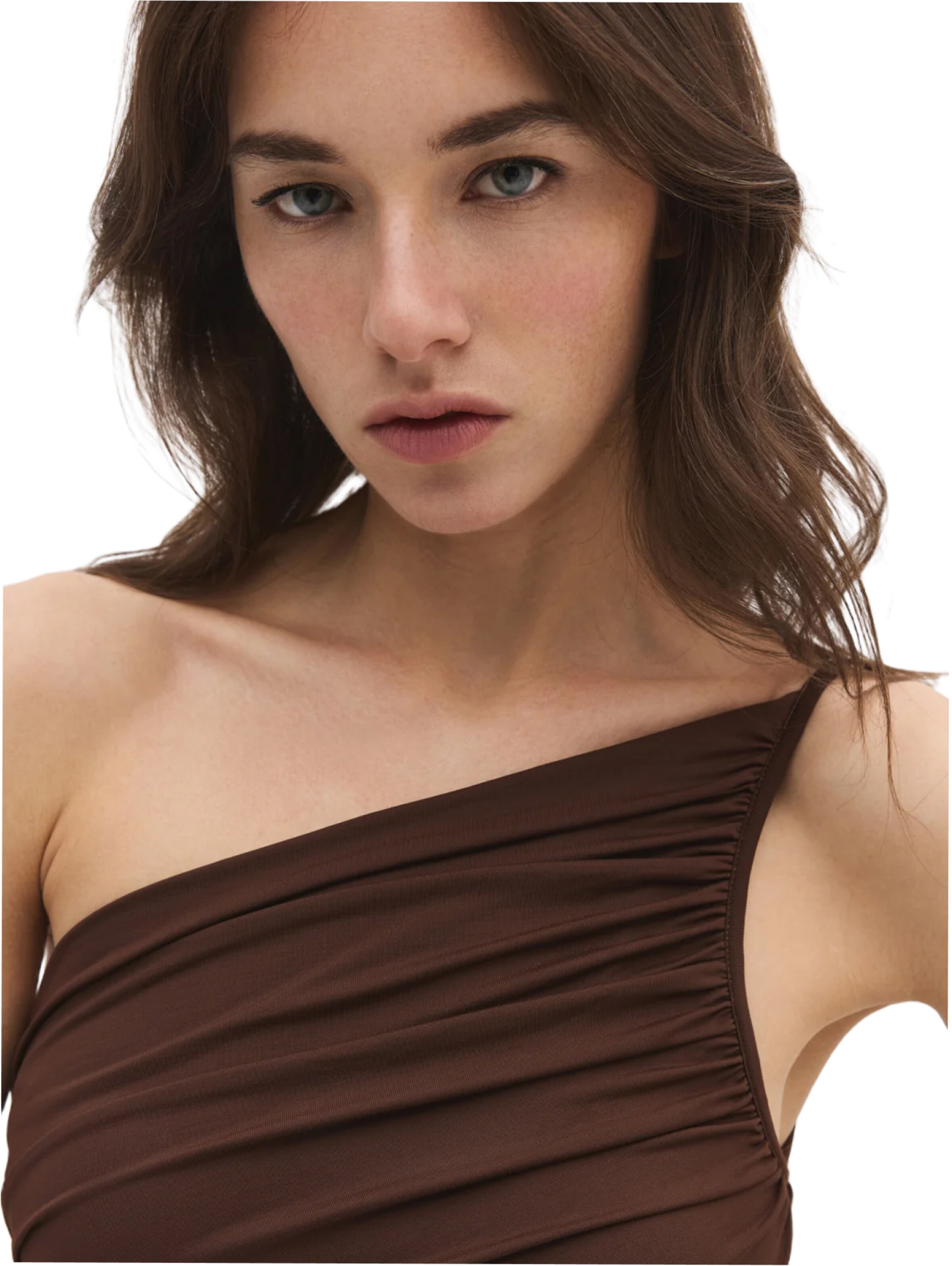 No Matter What Shirt bodysuit in Brown