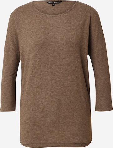 ONLY Shirt 'Glamour' in Brown: front