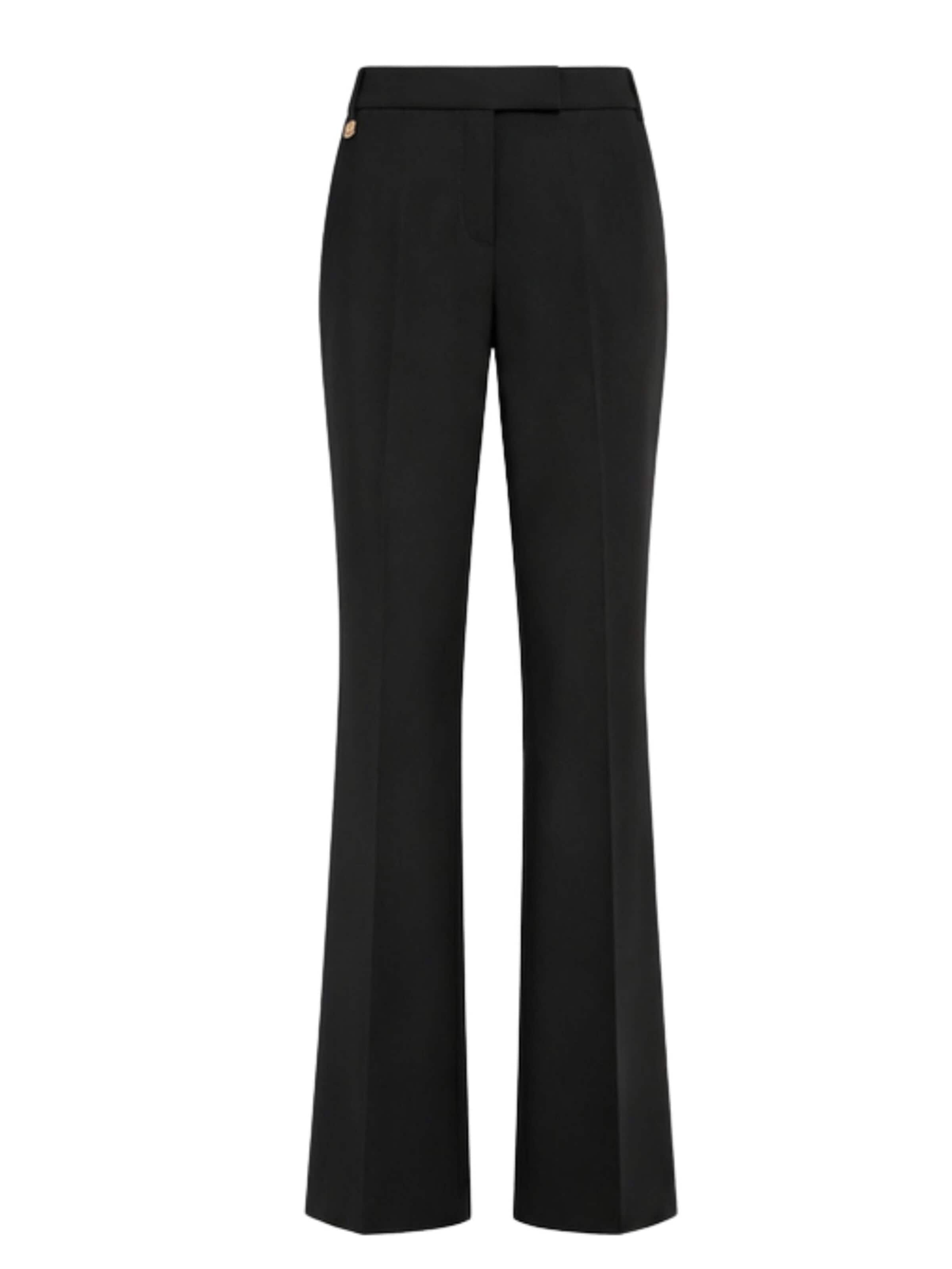 Fracomina - Pantalón chino 'Regular Chino Pants' en negro: frente