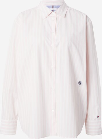 Camicia da donna di TOMMY HILFIGER in rosa: frontale