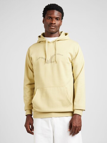 Cleptomanicx Sweatshirt 'Mowe' in Grün: Vorderseite