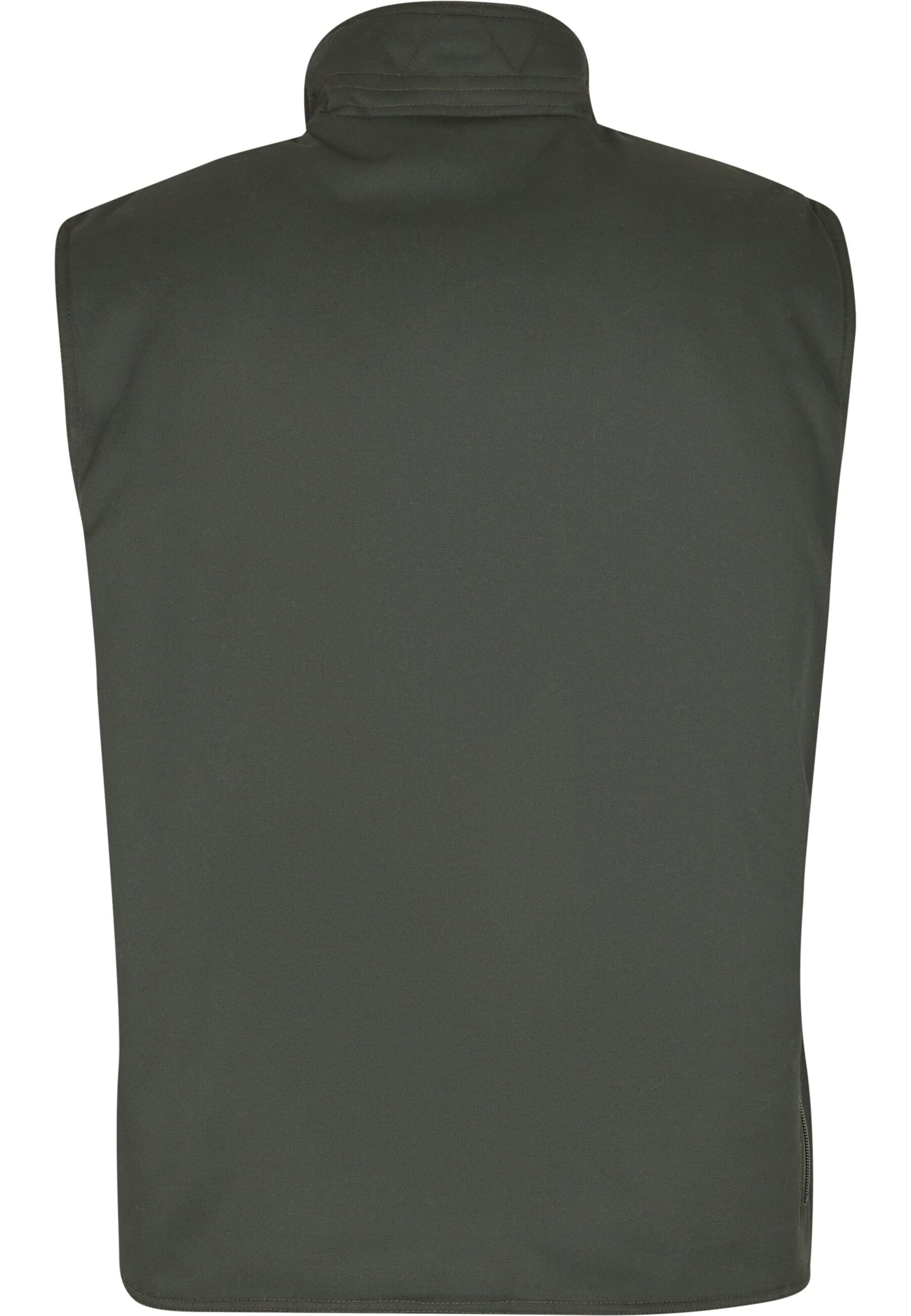 Brandit Weste 'Safari' in Grün