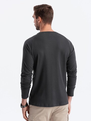 Ombre Shirt 'OM-LSCL-0109' in Grijs