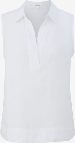 Camicia da donna di s.Oliver in bianco: frontale