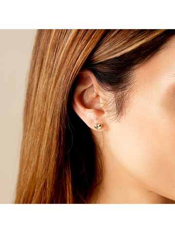 CHRIST Ohrringe in Gelb: Vorderseite