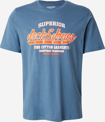 JACK & JONES T-Shirt in Blau: Vorderseite
