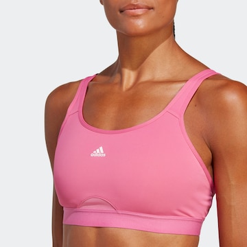 ADIDAS SPORTSWEAR Μπουστάκι Σουτιέν 'Tlrd Move High-Support' σε ροζ