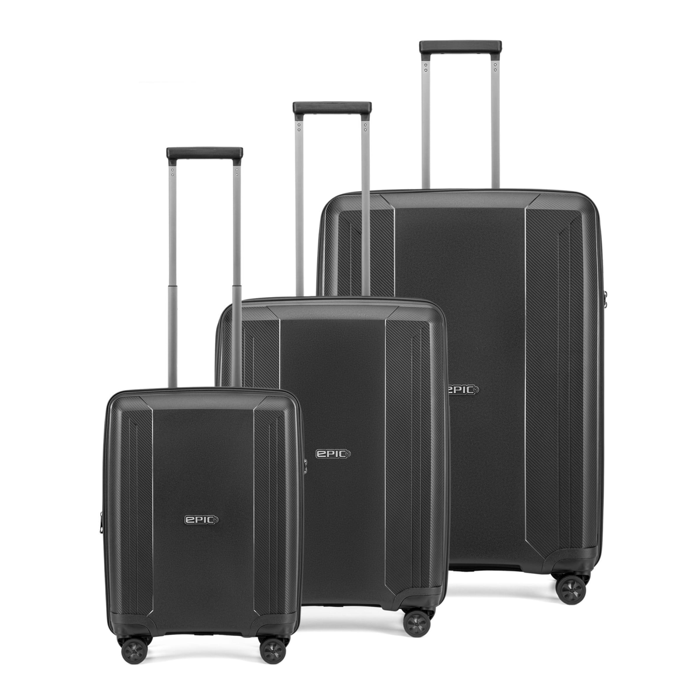 Epic Kofferset in Zwart: voorkant