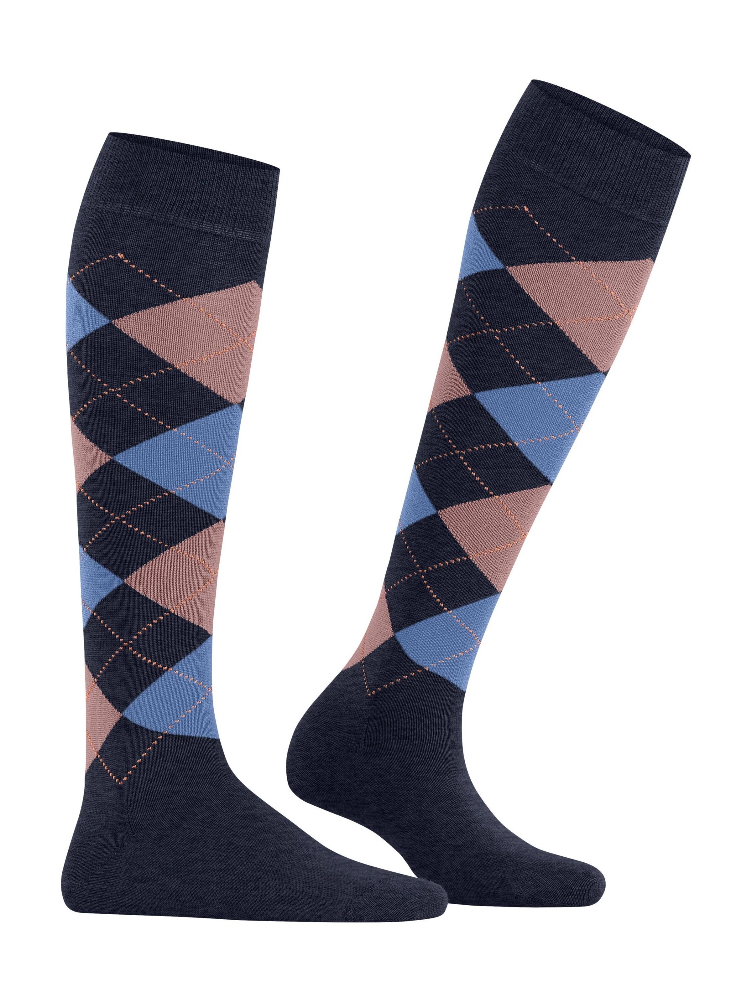 BURLINGTON Overknee Strümpfe 'Marylebone'‌‌‌‌‌‌‌‌ in Blau
