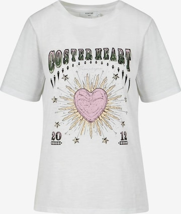 T-shirt Coster Copenhagen en blanc : devant