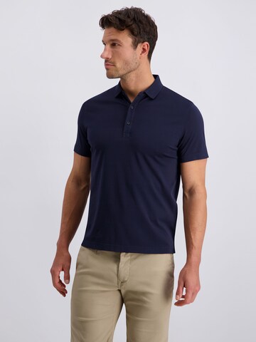 PIERRE CARDIN Poloshirt in Blau: Vorderseite