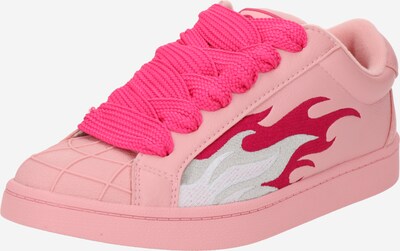 BUFFALO Låg sneaker 'LIBERTY' i ljusgrå / hallon / rosé / vit, Produktvy