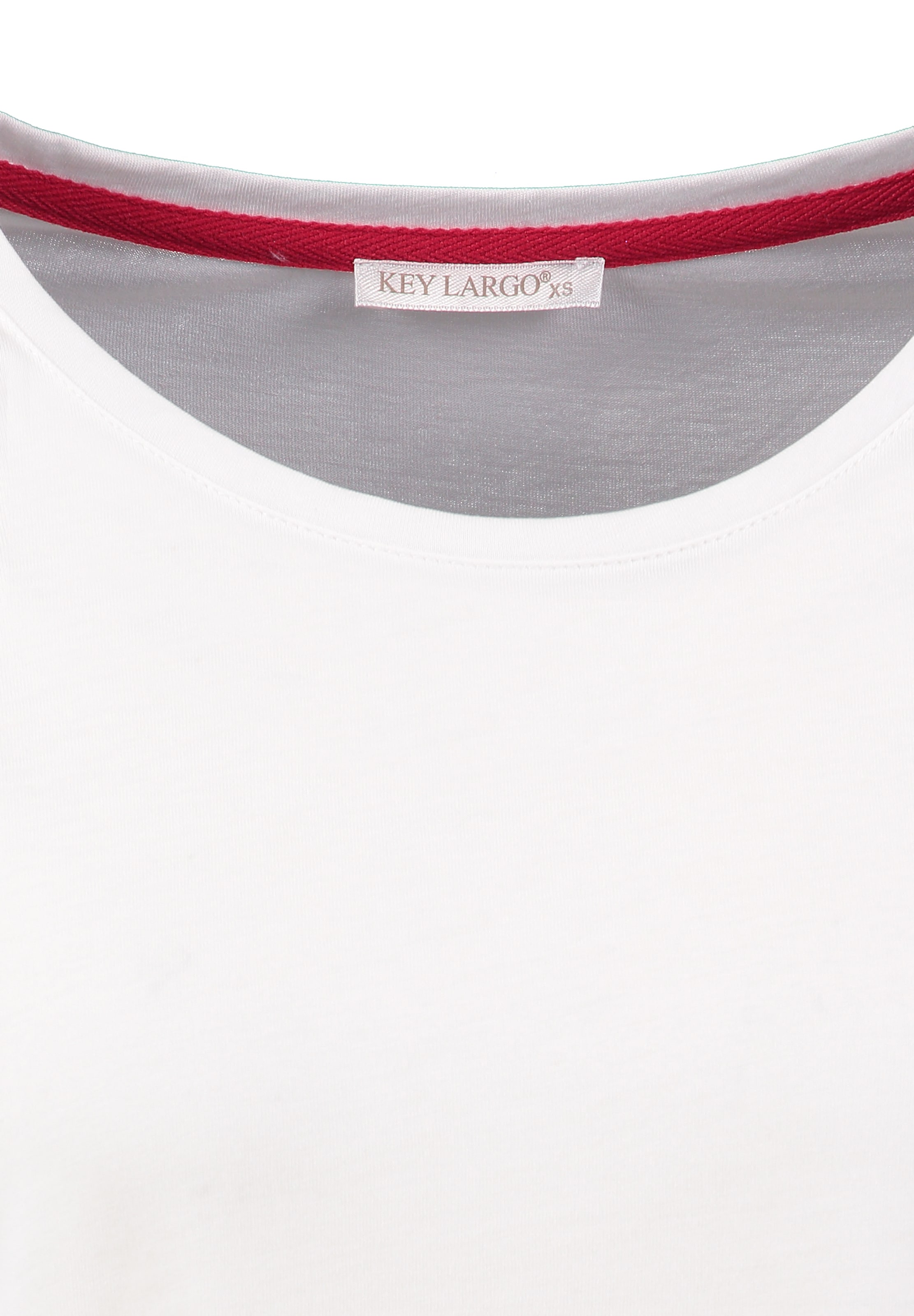 Key Largo Shirts 'Blah' i hvid