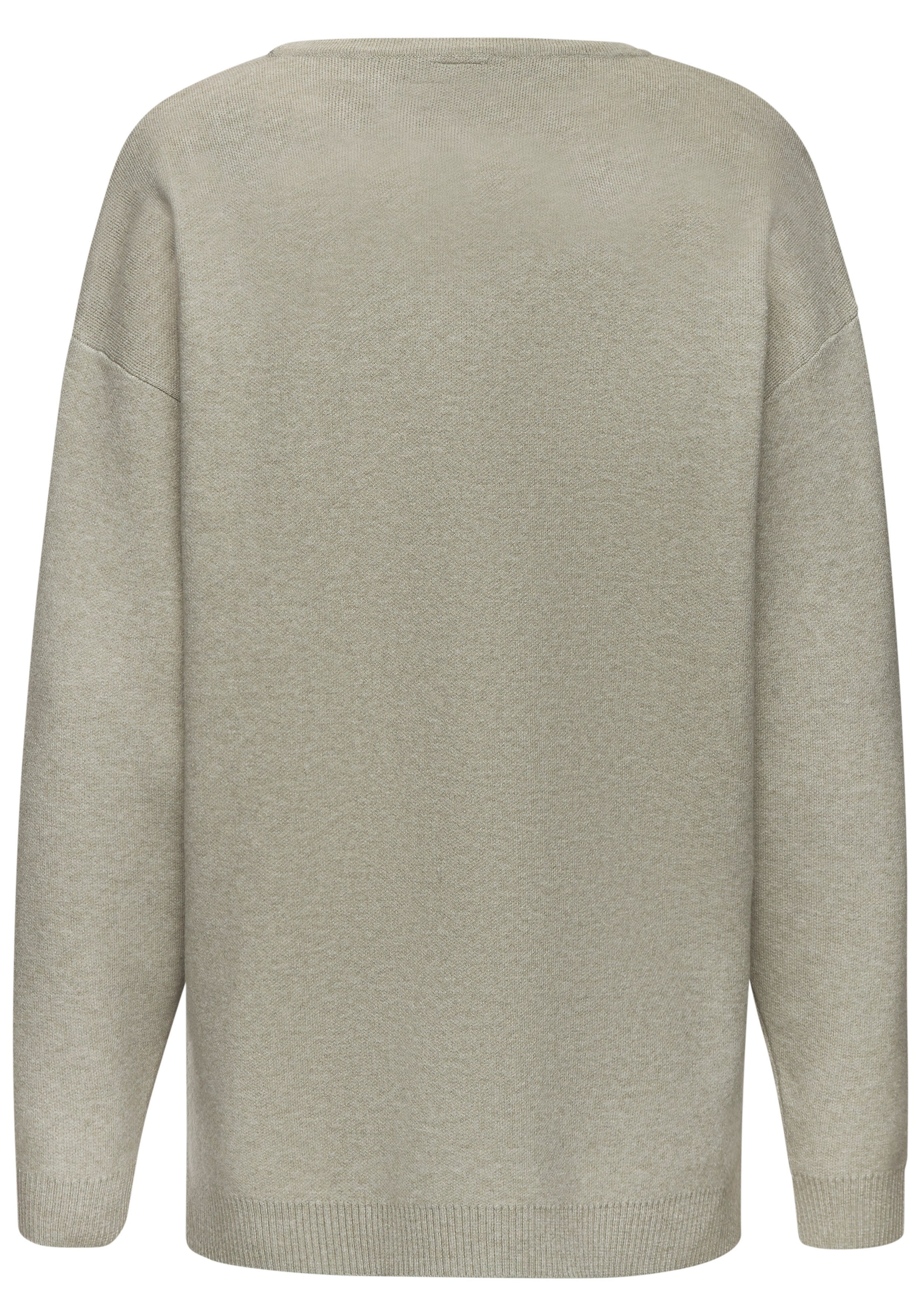 Pull-over Elbsand en vert