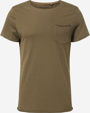 T-Shirt 'NOEL' BLEND en vert : devant