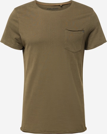 T-Shirt 'NOEL' BLEND en vert : devant