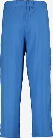 Hailys Široký strih Plisované nohavice 'Cira' - Modrá