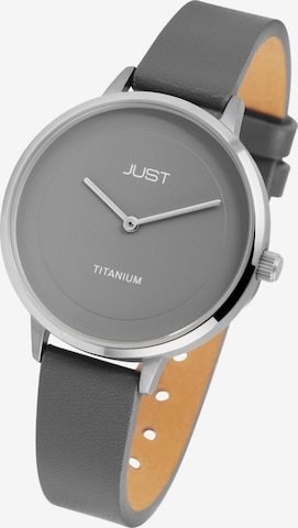 JUST Analog Watch 'Liena, 5 ATM' in Grey: front