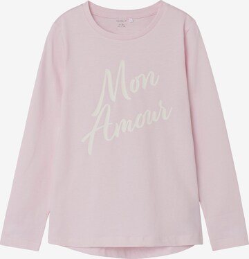 T-Shirt 'Tenja' NAME IT en rose : devant