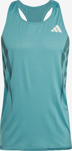 ADIDAS PERFORMANCE - Camiseta funcional 'Adizero Archive' en verde: frente