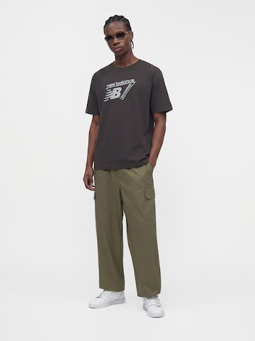 new balance Majica 'Classic' | črna barva