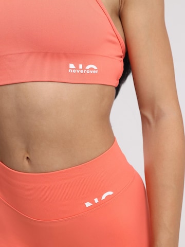 neverover Korzetová Sportovní podprsenka 'Hue Cross-Back Strappy Bra' – oranžová
