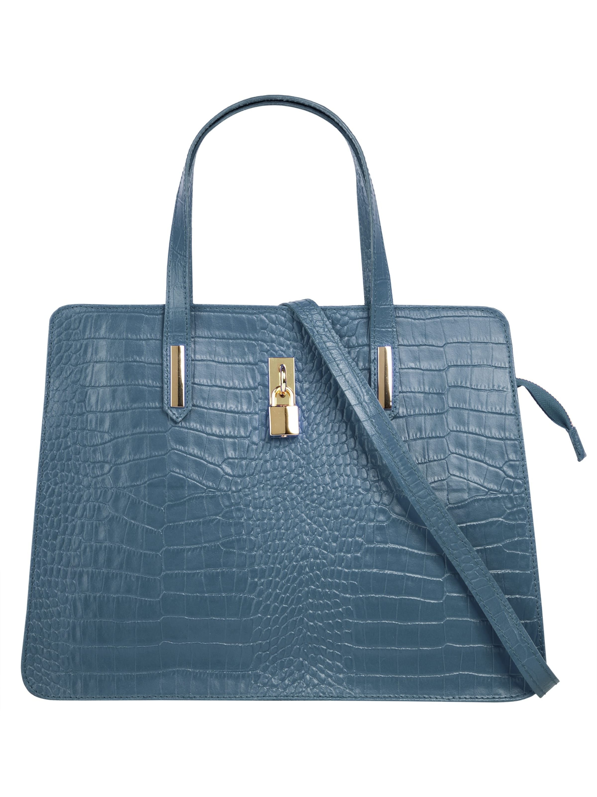 Cluty Handtasche‌‌‌‌‌‌‌‌‌ in Blau: Vorderseite