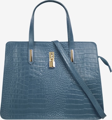 Sacs à main Cluty en bleu : devant