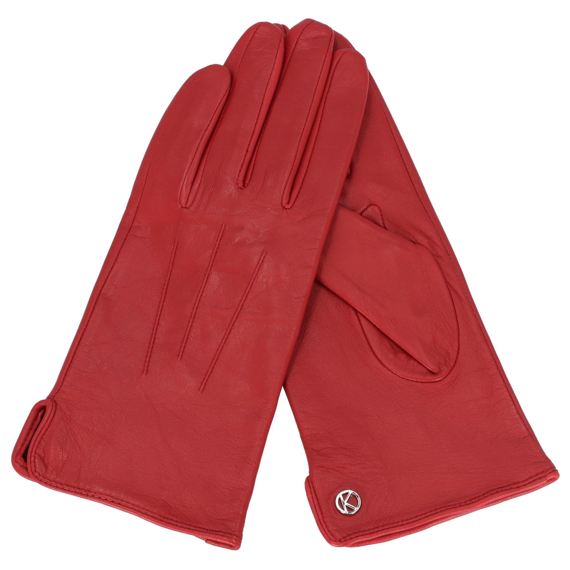 Mezzoguanti 'Carla' di KESSLER in rosso